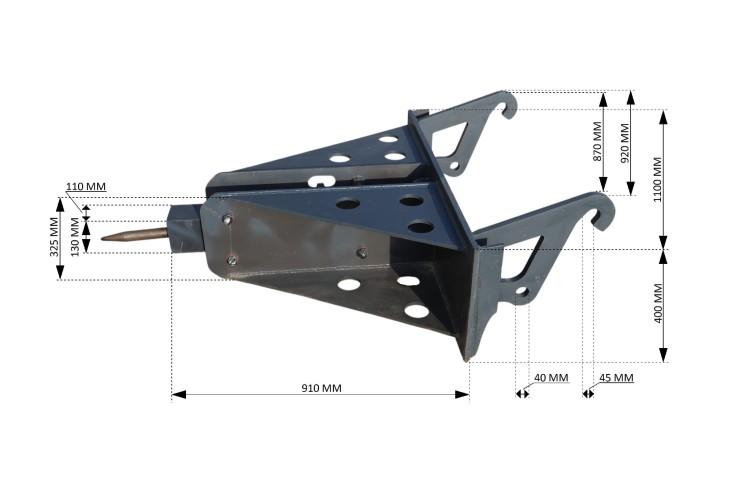 Młot wyburzeniowy do ładowarki Interbauer (20).jpg